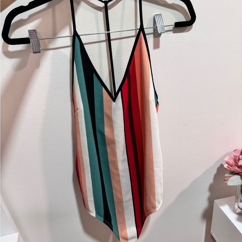 Express multicolor bodysuit | size S | NWOT